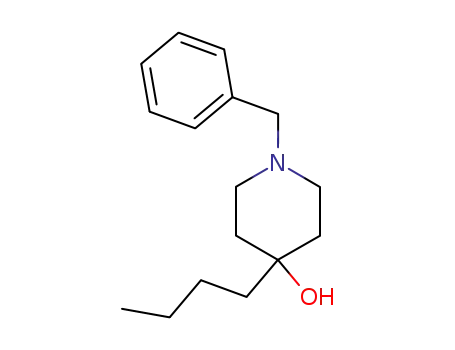Molecular Structure of 22093-36-3 (1-Benzyl-4-butylpiperidin-4-ol)