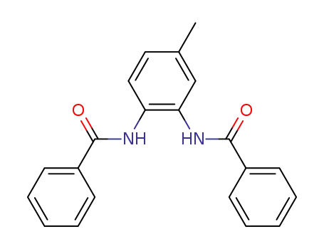 Molecular Structure of 5467-06-1 (Benzamide,N,N'-(4-methyl-1,2-phenylene)bis-)