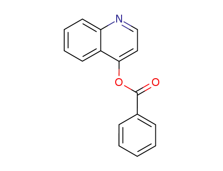 Molecular Structure of 81336-57-4 (4-(benzoyloxy)quinoline)