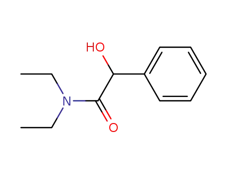 Molecular Structure of 65197-96-8 (D,L-(N,N-diethyl-2-hydroxy-2-phenylacetamide))