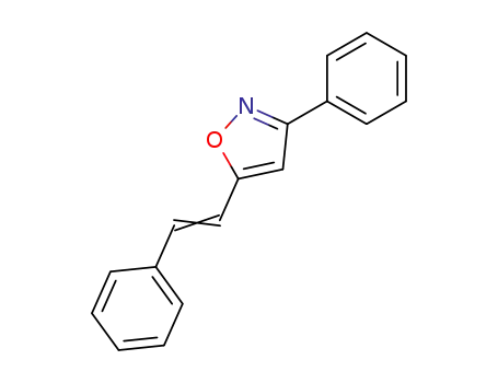 3-phenyl-5-styrylisoxazole