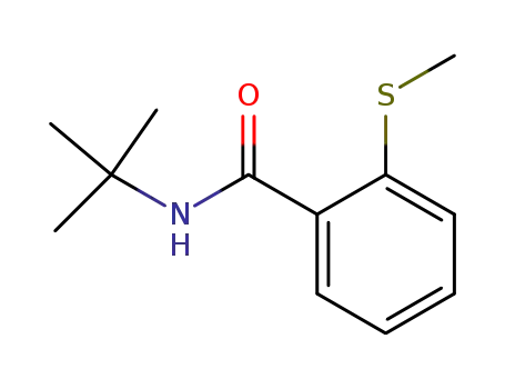 N-tert-butyl-o-(methylthio)benzamide