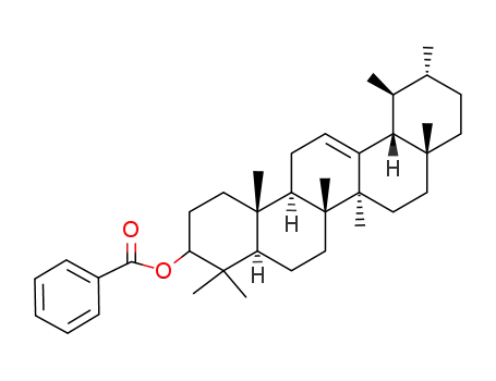 Molecular Structure of 4660-99-5 (alpha-amyrin benzoate)