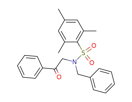 Benzenesulfonamide,
2,4,6-trimethyl-N-(2-oxo-2-phenylethyl)-N-(phenylmethyl)-