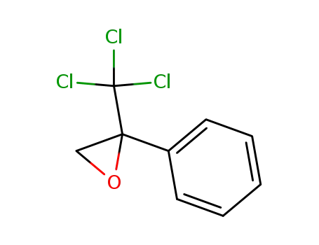 Molecular Structure of 75590-20-4 (2-phenyl-2-(trichloromethyl)oxirane)