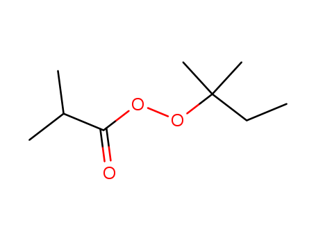 Propaneperoxoic acid, 2-methyl-, 1,1-dimethylpropyl ester