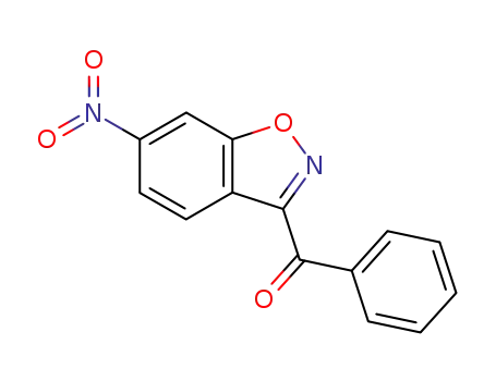 Molecular Structure of 540750-27-4 ((6-nitro-benz[<i>d</i>]isoxazol-3-yl)-phenyl ketone)