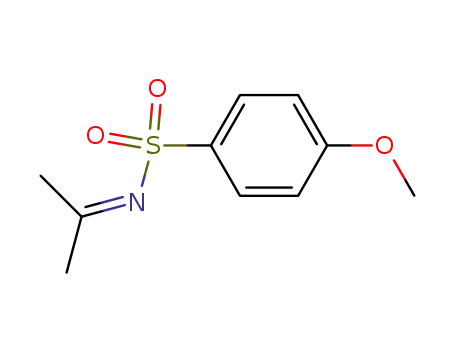 acetone N-(p-methoxyphenylsulfonyl)imine