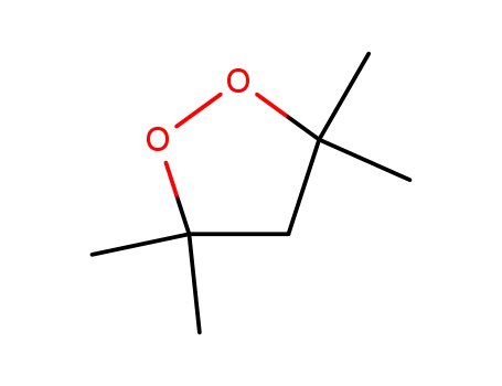 Molecular Structure of 22431-90-9 (3,3,5,5-tetramethyl-1,2-dioxolane)