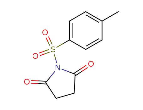 Molecular Structure of 32368-44-8 (1-[(4-methylphenyl)sulfonyl]pyrrolidine-2,5-dione)