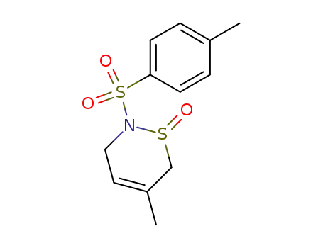 5-methyl-2-(toluene-4-sulfonyl)-3,6-dihydro-2<i>H</i>-[1,2]thiazine 1-oxide