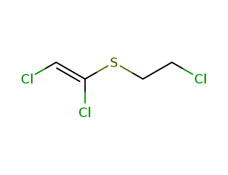 ethene, 1,2-dichloro-1-[(2-chloroethyl)thio]-