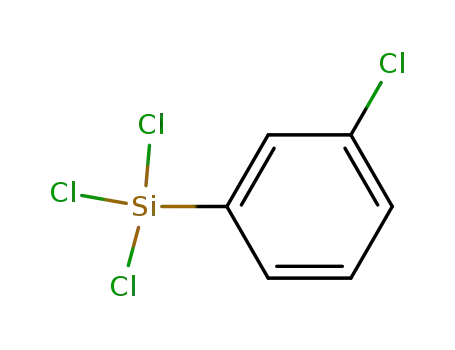 Molecular Structure of 2003-89-6 (trichloro(3-chlorophenyl)silane)