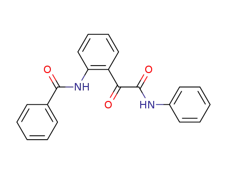 Molecular Structure of 81964-71-8 (N-(2-(2-oxo-2-(phenylamino)acetyl)phenyl)benzamide)