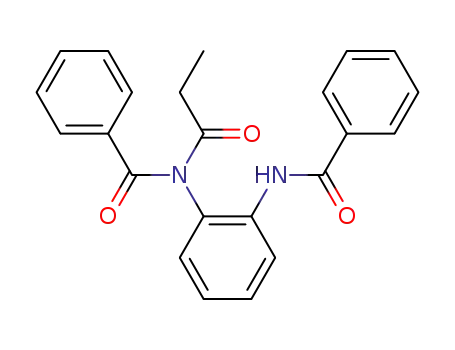 1-benzoylamino-2-(benzoyl-propionyl-amino)-benzene