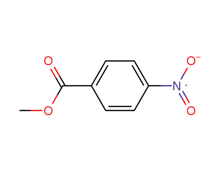 4-nitro-benzoic acid methyl ester; radical anion