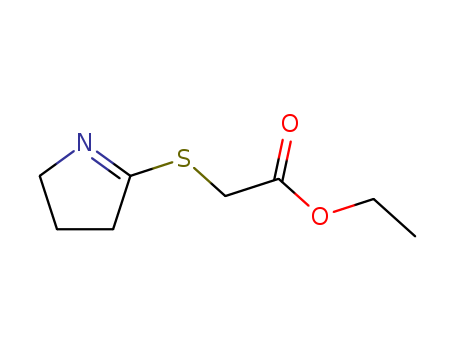 Acetic acid, [(3,4-dihydro-2H-pyrrol-5-yl)thio]-, ethyl ester