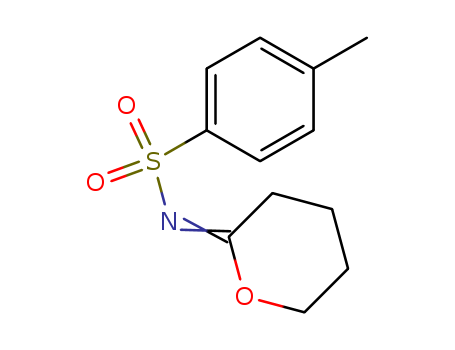 Benzenesulfonamide,4-methyl-N-(tetrahydro-2H-pyran-2-ylidene)- cas  1468-27-5