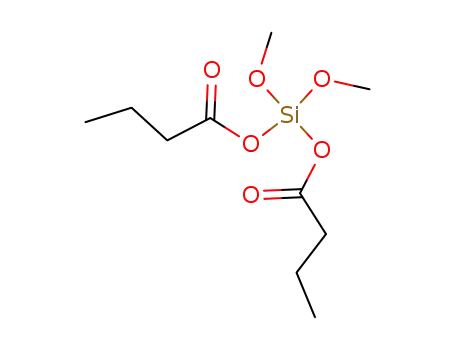 dimethoxy(dibutanoyloxy)silane