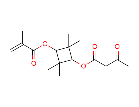 3-(methacryloyloxy)-2,2,4,4-tetramethylcyclobutyl 3-oxobutanoate