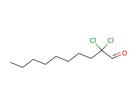 Molecular Structure of 119450-43-0 (Decanal, 2,2-dichloro-)