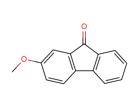 Molecular Structure of 3133-07-1 (2-methoxyfluoren-9-one)