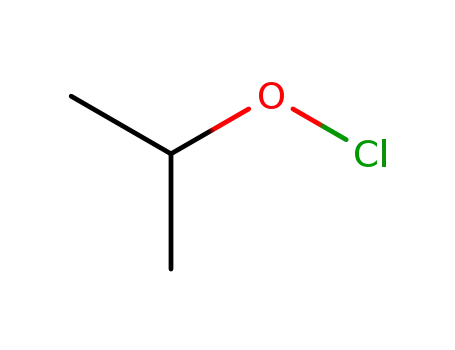 Molecular Structure of 53578-07-7 (ISOPROPYL HYPOCHLORITE			)