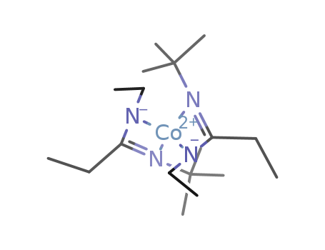 Bis(N-t-butyl-N'-ethylpropanimidamidato)cobalt(II)