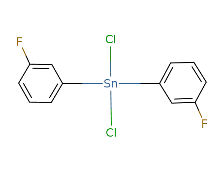 Molecular Structure of 62942-32-9 (Stannane, dichlorobis(3-fluorophenyl)-)