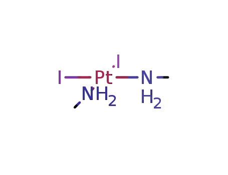 Molecular Structure of 14096-57-2 (Platinum, diiodobis(methanamine)-)