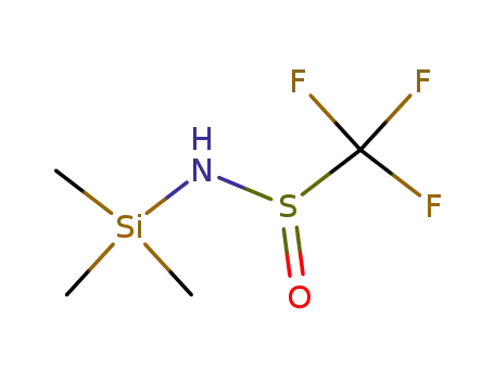 Molecular Structure of 51735-79-6 (Trifluoro-N-(trimethylsilyl)methanesulfinamide)