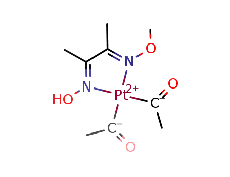 di(acetyl)(methoxydimethylglyoxime)platinum