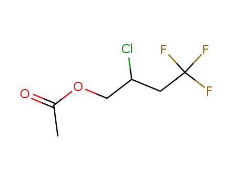 Essigsaeure-<2-chlor-4.4.4-trifluor-butylester>