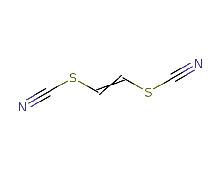 Molecular Structure of 14150-71-1 ((E)-ethene-1,2-diyl bis(thiocyanate))