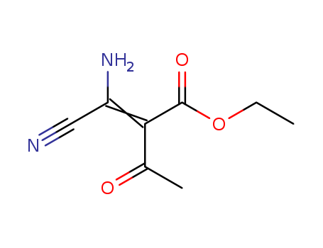 Butanoic acid, 2-(aminocyanomethylene)-3-oxo-, ethyl ester