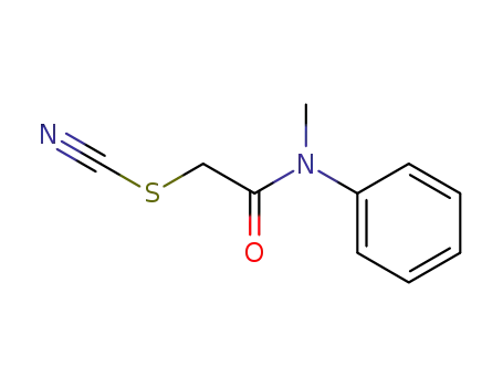 thiocyanato-acetic acid-(<i>N</i>-methyl-anilide)