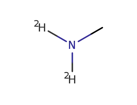 Molecular Structure of 2614-35-9 (METHYLAMINE-N,N-D2)