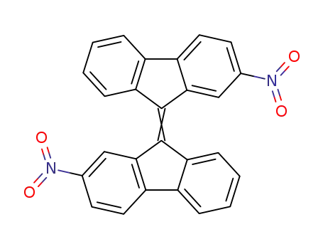 Molecular Structure of 6967-03-9 ((9Z)-2-nitro-9-(2-nitrofluoren-9-ylidene)fluorene)