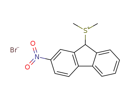 dimethyl-(2-nitro-fluoren-9-yl)-sulfonium ; bromide