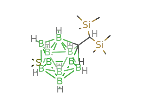 closo-6-Me<sub>2</sub>S-2-{(Me<sub>3</sub>Si)2CH}-CB<sub>10</sub>H<sub>9</sub>