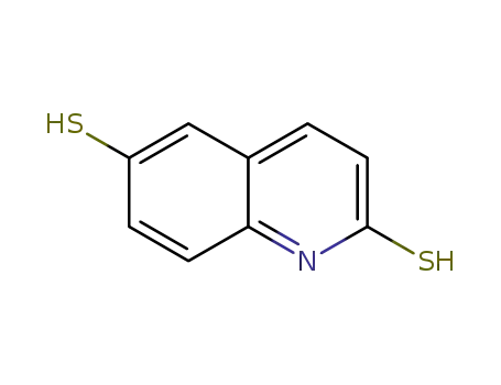 Molecular Structure of 110131-14-1 (2(1H)-Quinolinethione, 6-mercapto-)