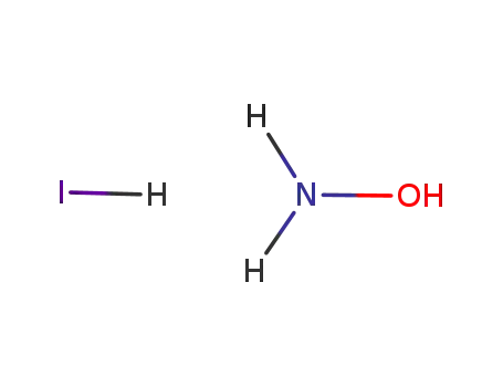 Molecular Structure of 59917-23-6 (hydroxylamine hydroiodide (1:1))