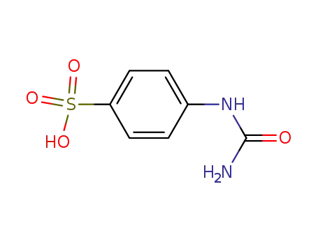 Molecular Structure of 6052-44-4 (Benzenesulfonic acid, 4-[(aminocarbonyl)amino]-)