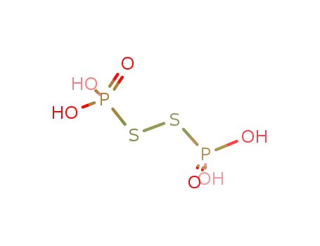Molecular Structure of 13598-72-6 (Thioperoxydiphosphoric acid ([(HO)2P(O)]2S2) )