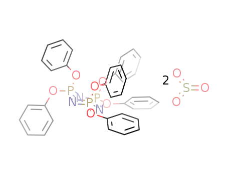 hexaphenoxycyclotriphosphazene * 2 sulfurtrioxide