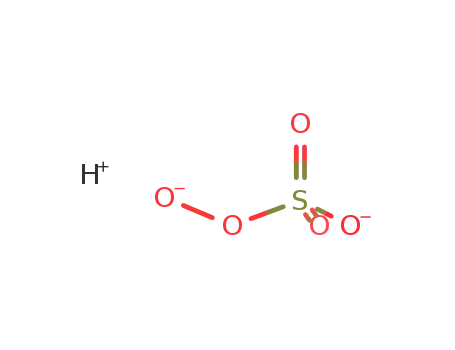 Molecular Structure of 12188-01-1 (Peroxymonosulfate, hydrogen)