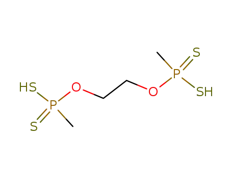 Molecular Structure of 90889-28-4 (O,O'-ethylene bis(hydrogen methylphosphonodithioate))