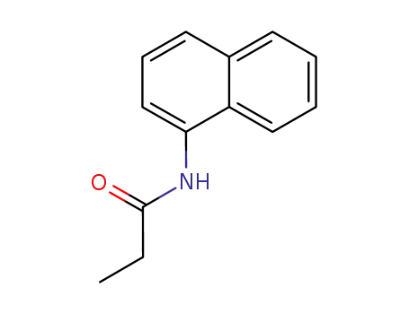 Molecular Structure of 2868-38-4 (N-(1-Naphtyl)propionamide)