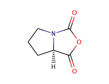 Molecular Structure of 90971-03-2 ((R)-Tetrahydro-1H,3H-pyrrolo<1,2-c>oxazole-1,3-dione)
