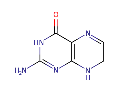 Molecular Structure of 17838-80-1 (7,8-dihydropterin)
